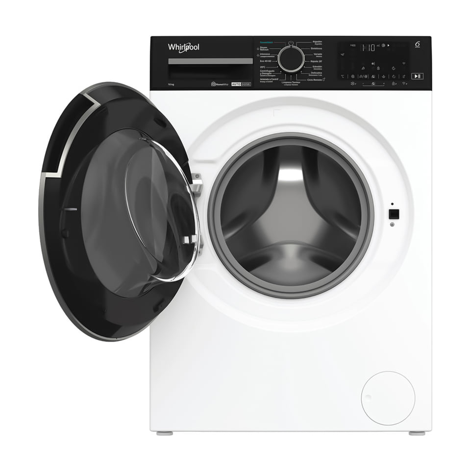 Lavadora Whirlpool WPM 07W ADS SPT de 10 kg con AutoDose