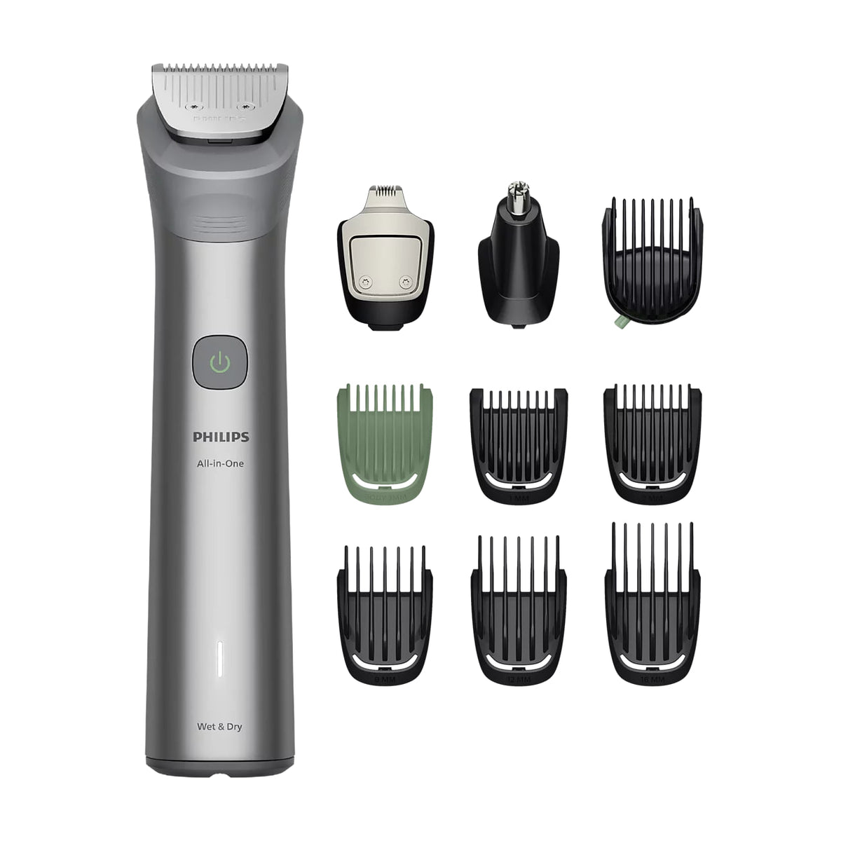 Recortador multifunción Philips MG5921/15 10 en 1, impermeable y 120 min de autonomía