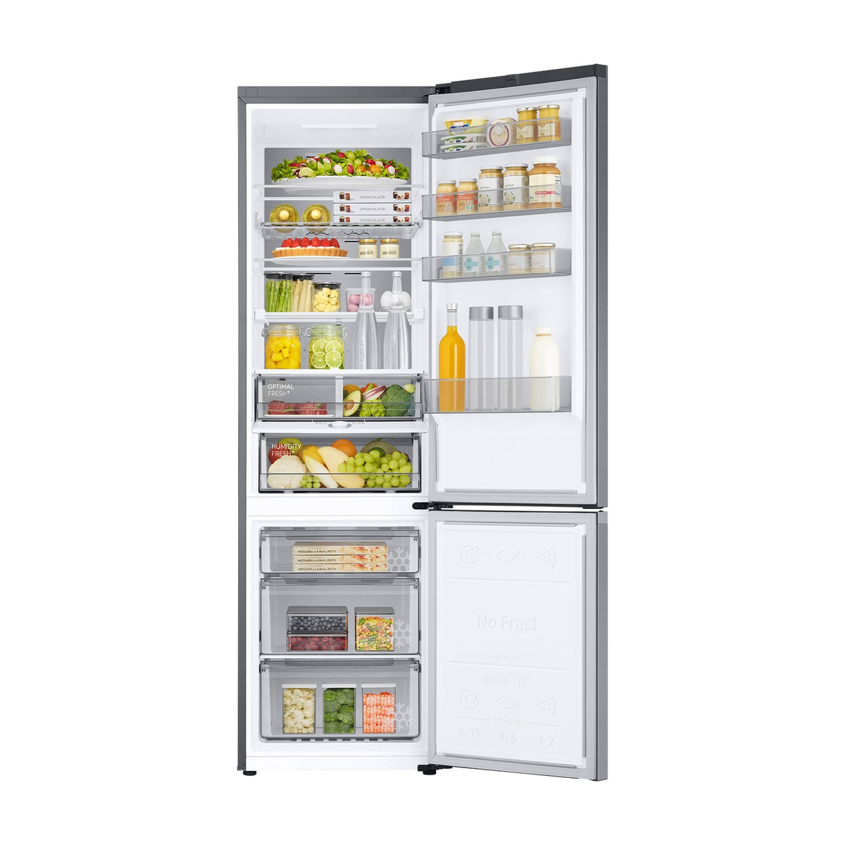 Frigorífico combi Samsung RB38C776CS9/EF de 390 l, No Frost
