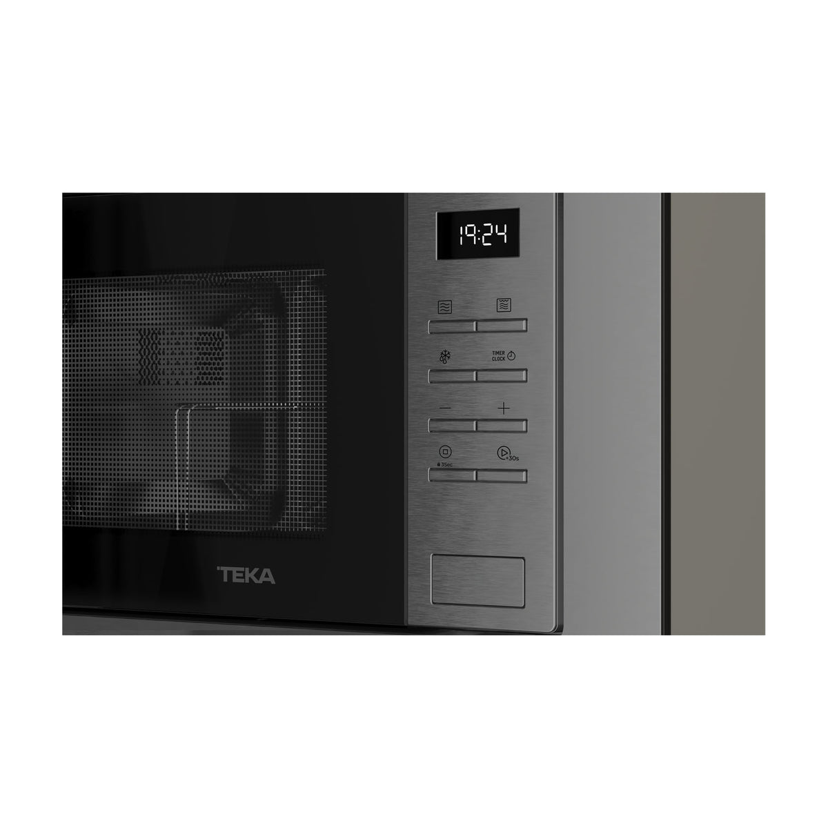 Microondas integrable Teka MSEG 620 SS, 20 L y grill de 1000 W
