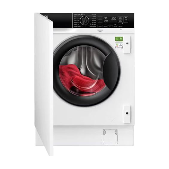 Lavadora integrable AEG LFU8E8436C de 8 kg y 1400 rpm