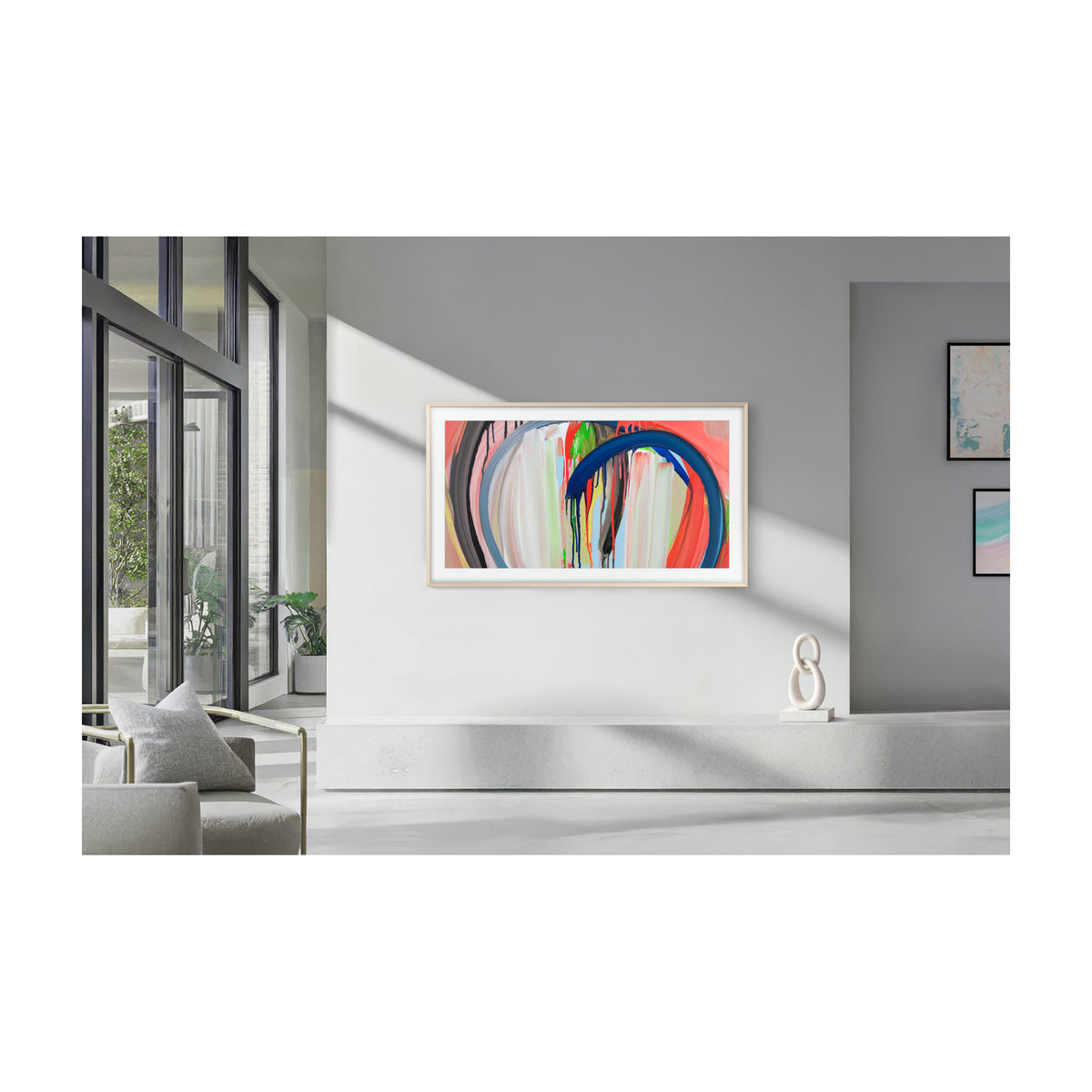 Televisor Samsung The Frame TQ55LS03HAUXXC de 55 pulgadas, QLED 4K