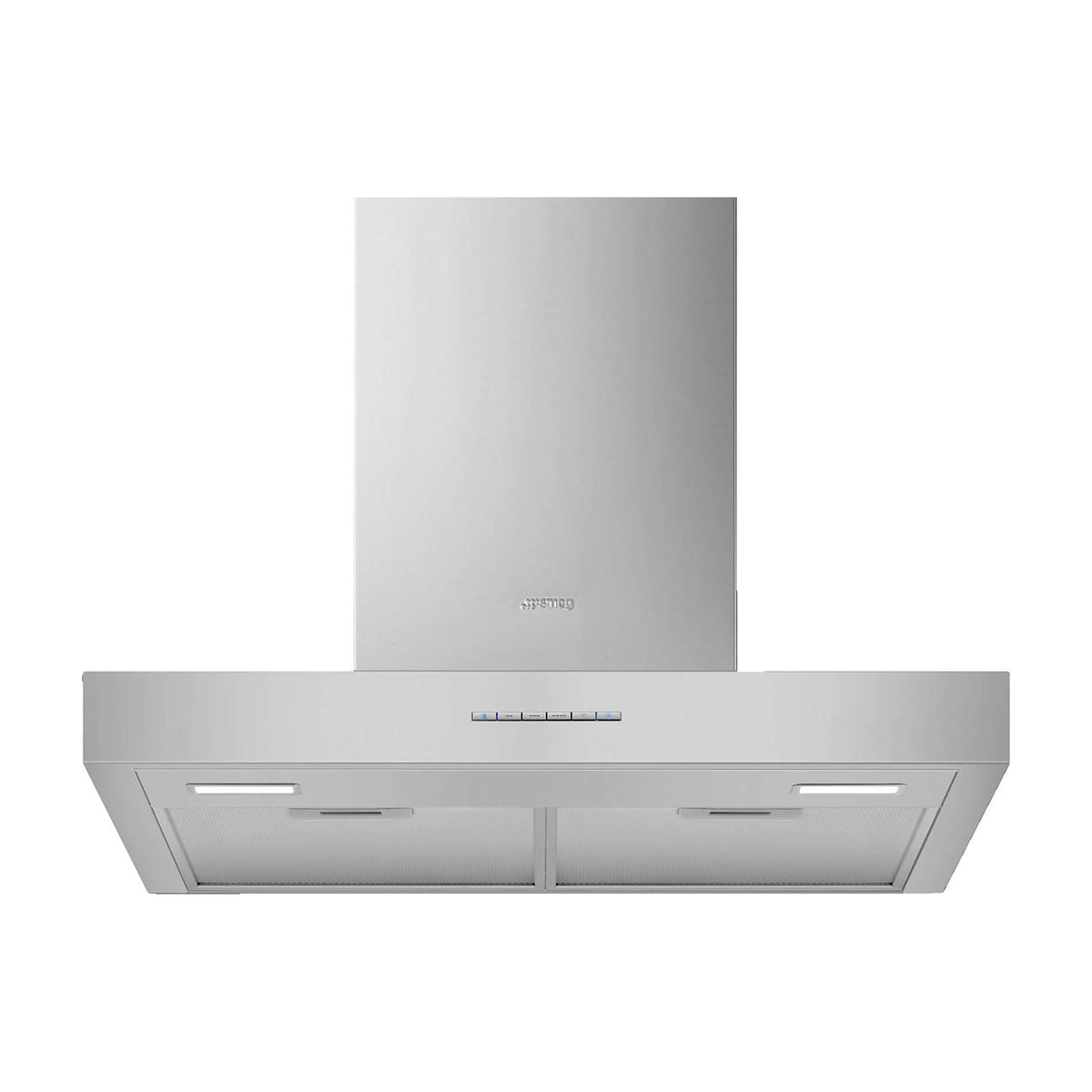 Campana decorativa Smeg KBT600XE de 60 cm en inox, clase A