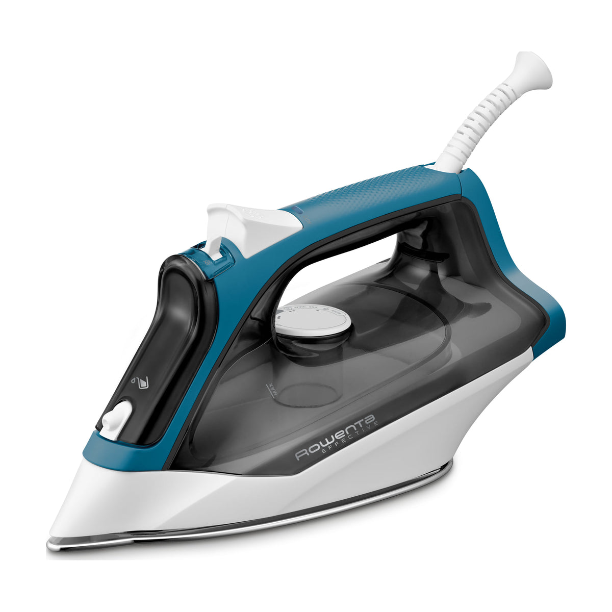Plancha de vapor Rowenta Effective DX1550D1, 2200 W y suela de acero inoxidable