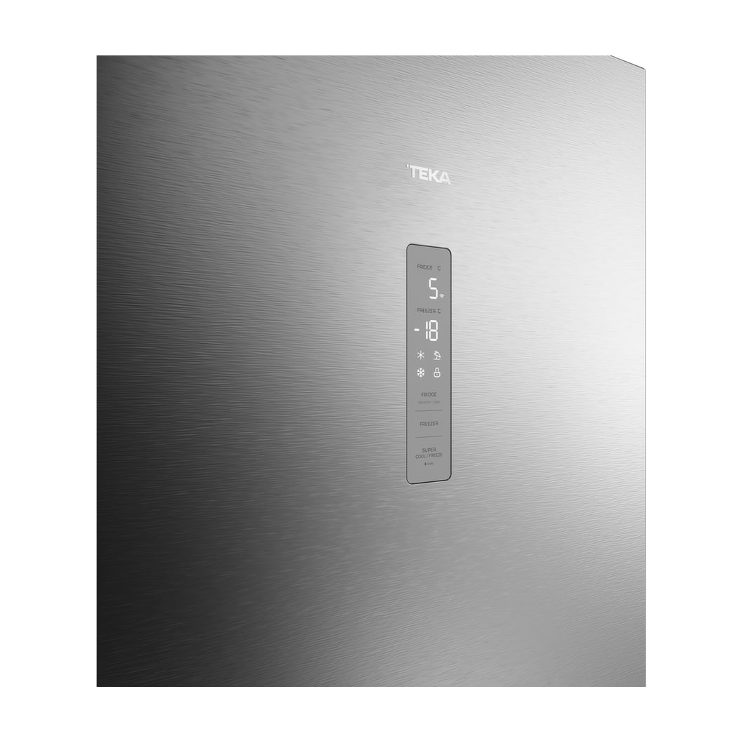 Frigorífico combi Teka RBF 88681 SS, Total No Frost, clase A