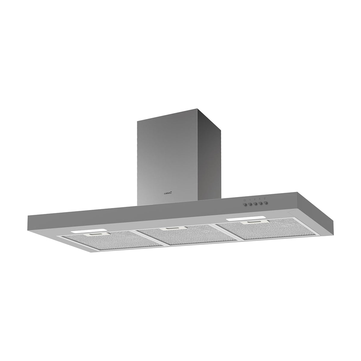 Campana decorativa CATA ST-9010 X de 90 cm, inox y LED