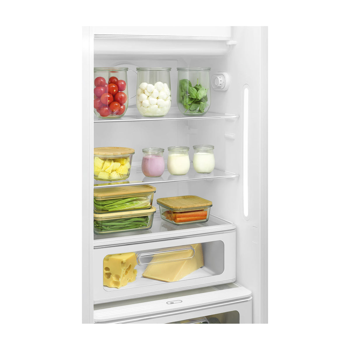 Frigorífico de una puerta Smeg FAB28LPG6, 270 l, verde pastel