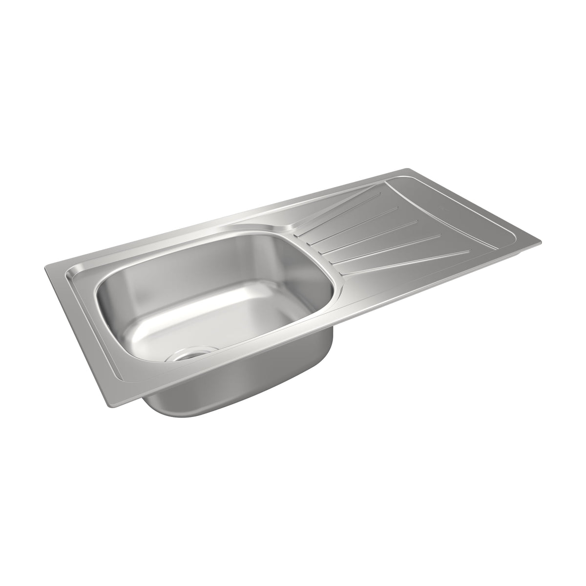Fregadero Teka StarBright E-50 1B 1D de acero inoxidable con escurridor reversible