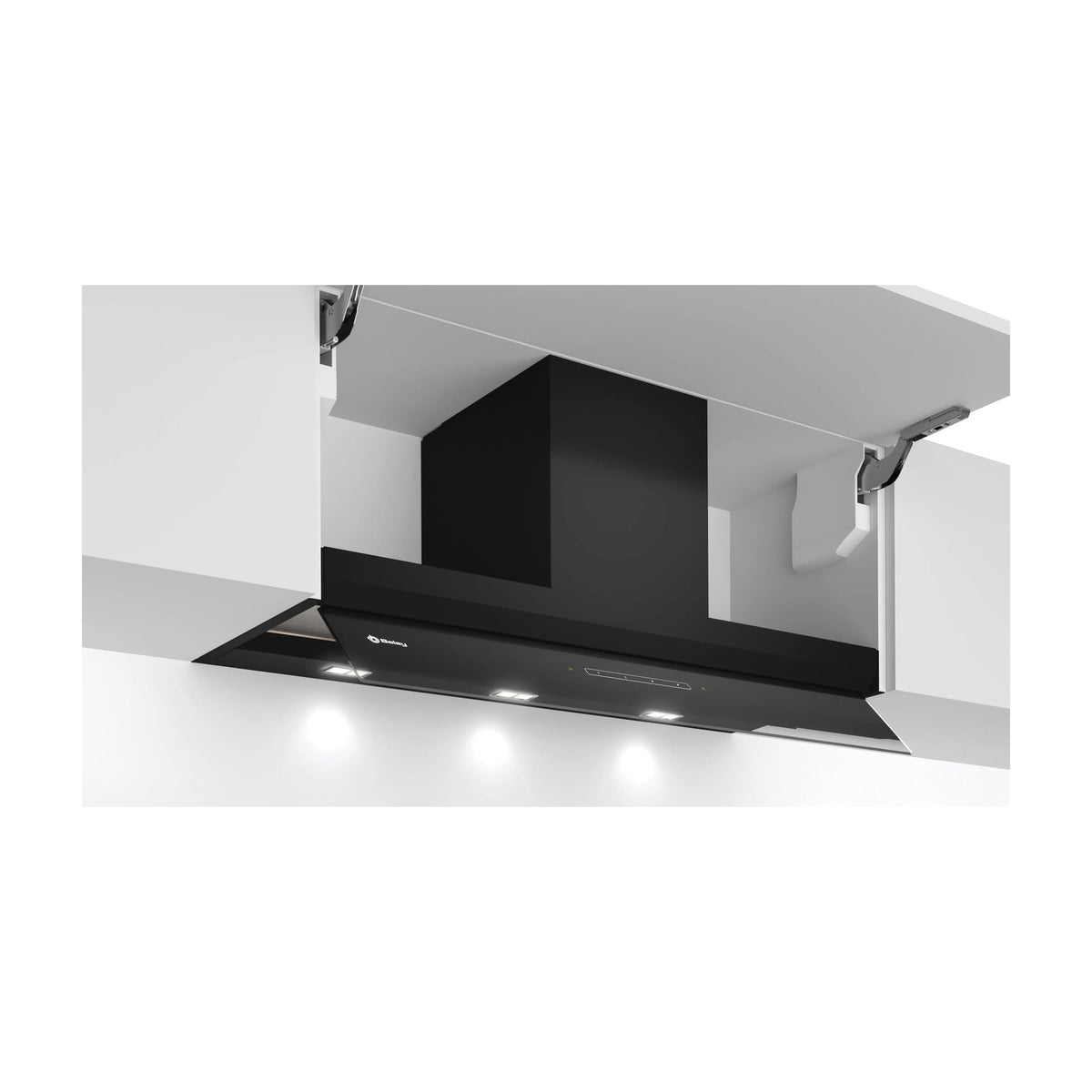 Campana integrable Balay 3BD997GN de 90 cm con visera de cristal negro