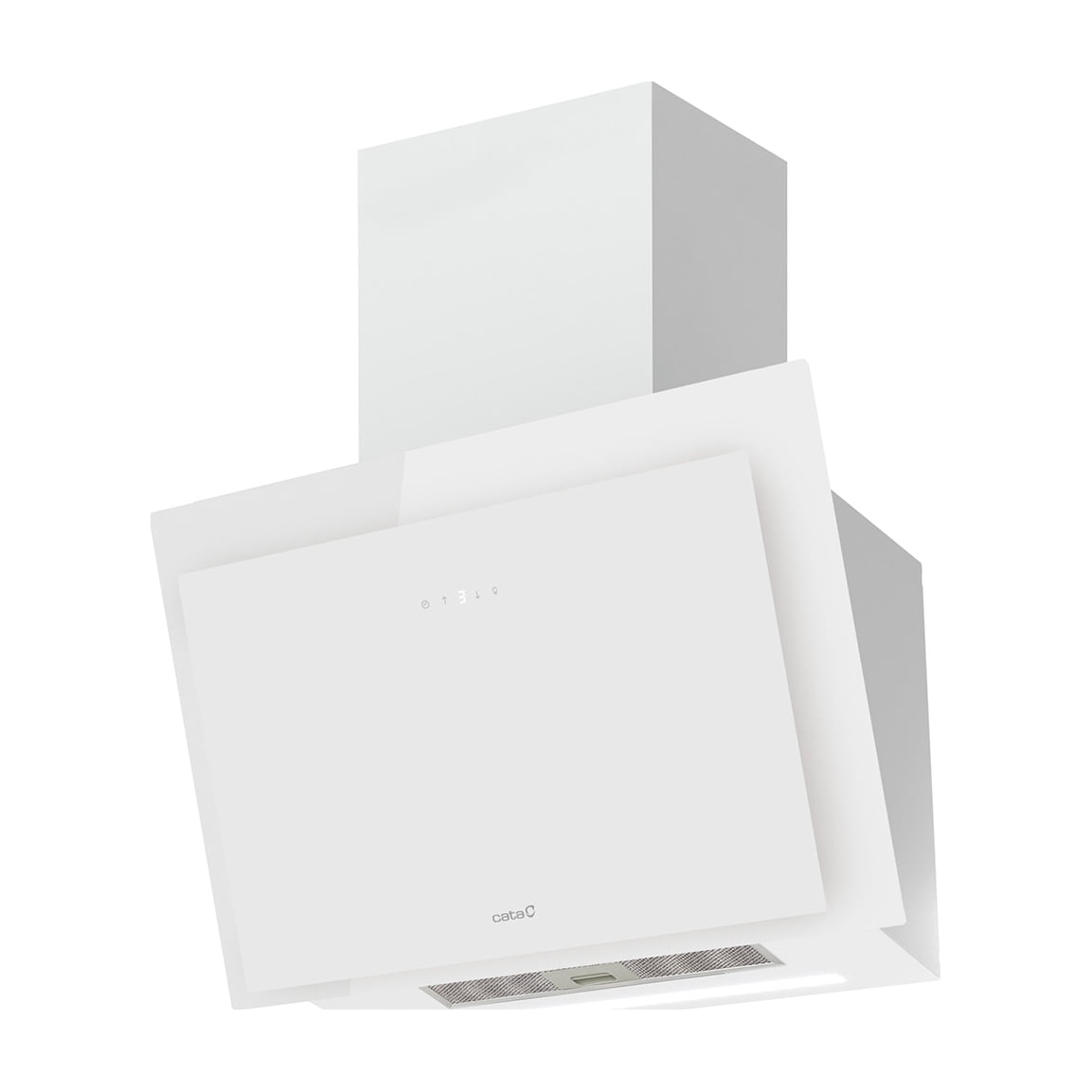 Campana decorativa CATA Thalassa Evo 700 GWH /A, 70 cm, cristal blanco