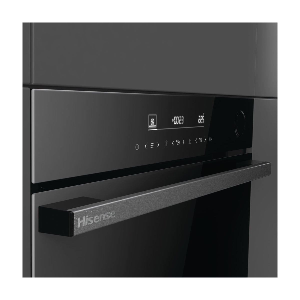 Horno multifunción Hisense BSA66346ADBGWIFI, 77 l y cocción con vapor