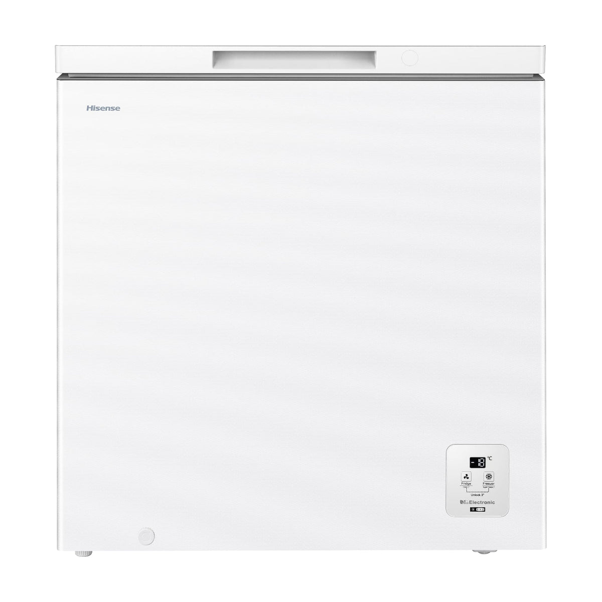 Arcón congelador Hisense FT200N1AWDL de 198 l, clase D