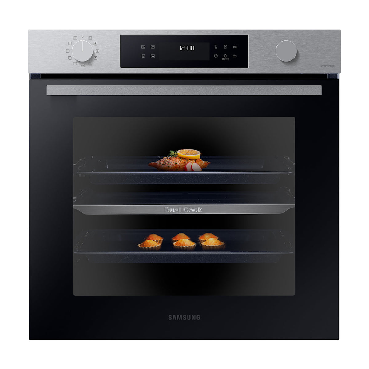 Horno multifunción Samsung NV7B4430ZAS/U1 pirolítico, 76 l