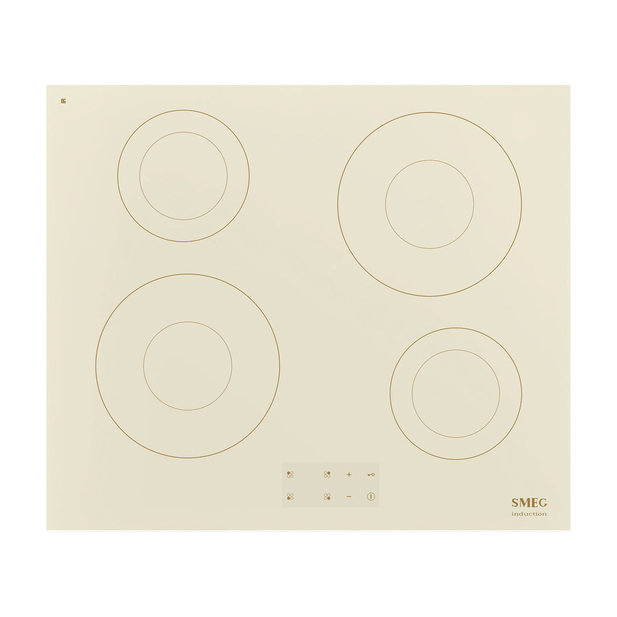 Placa de inducción Smeg SI2641DP de 60 cm con 4 zonas y 7200 W