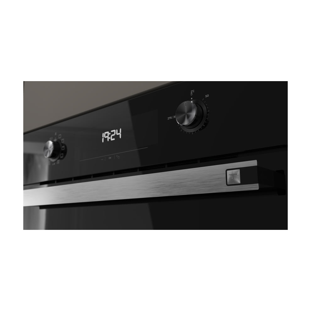 Horno Teka NEO HSB 7360 P FBK pirolítico, 70 l útiles y cristal negro