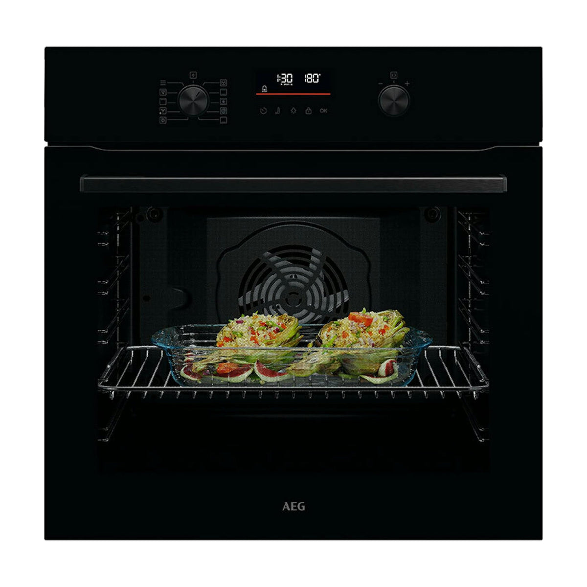 Horno multifunción AEG TU5PB41FSK, pirolítico, 72 l