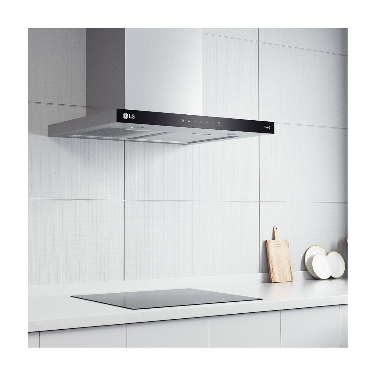 Campana decorativa LG HCEZ2426S de 60 cm con Wi-Fi