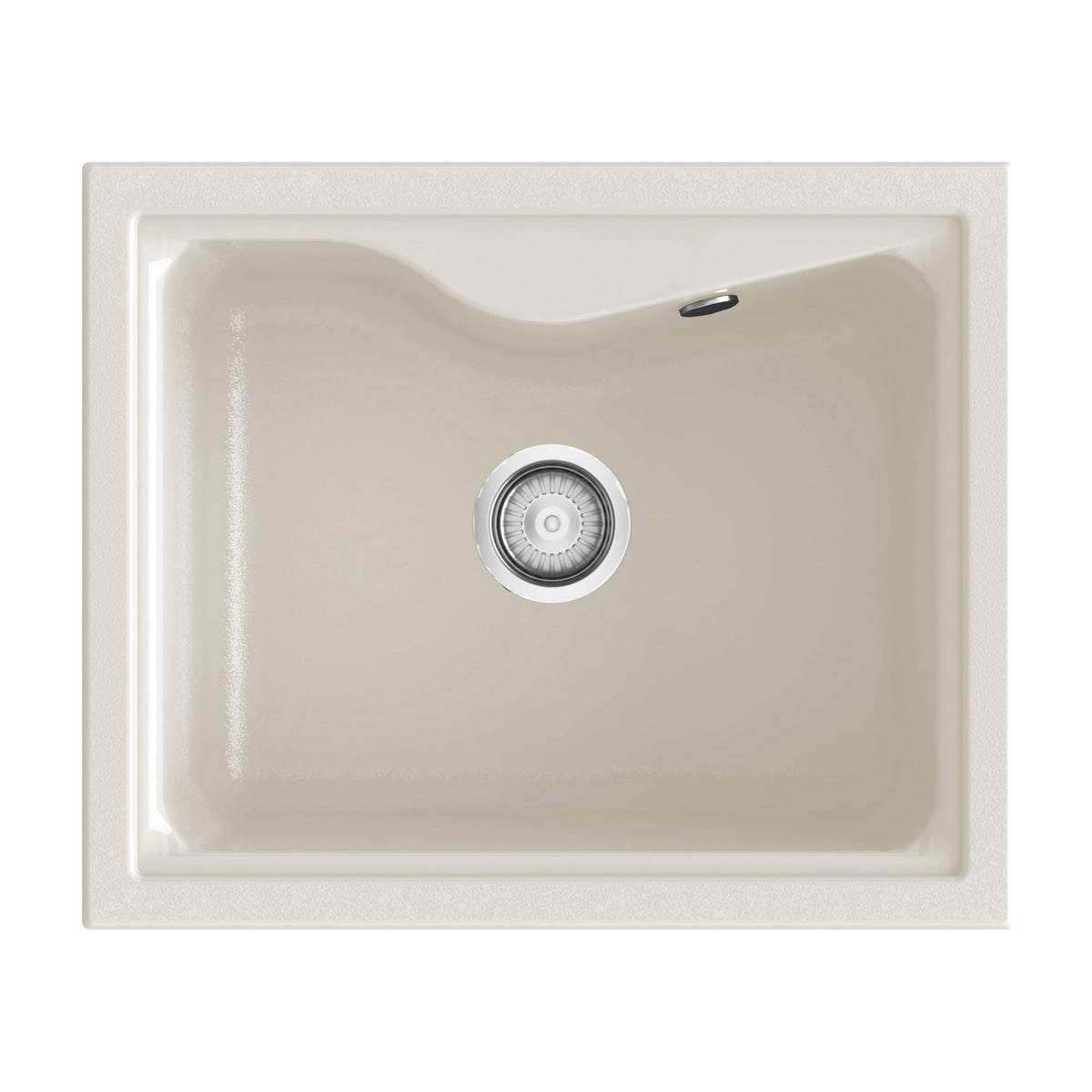 Fregadero Poalgi City 320 Roc Stone®, una cubeta, Pergamon brillo