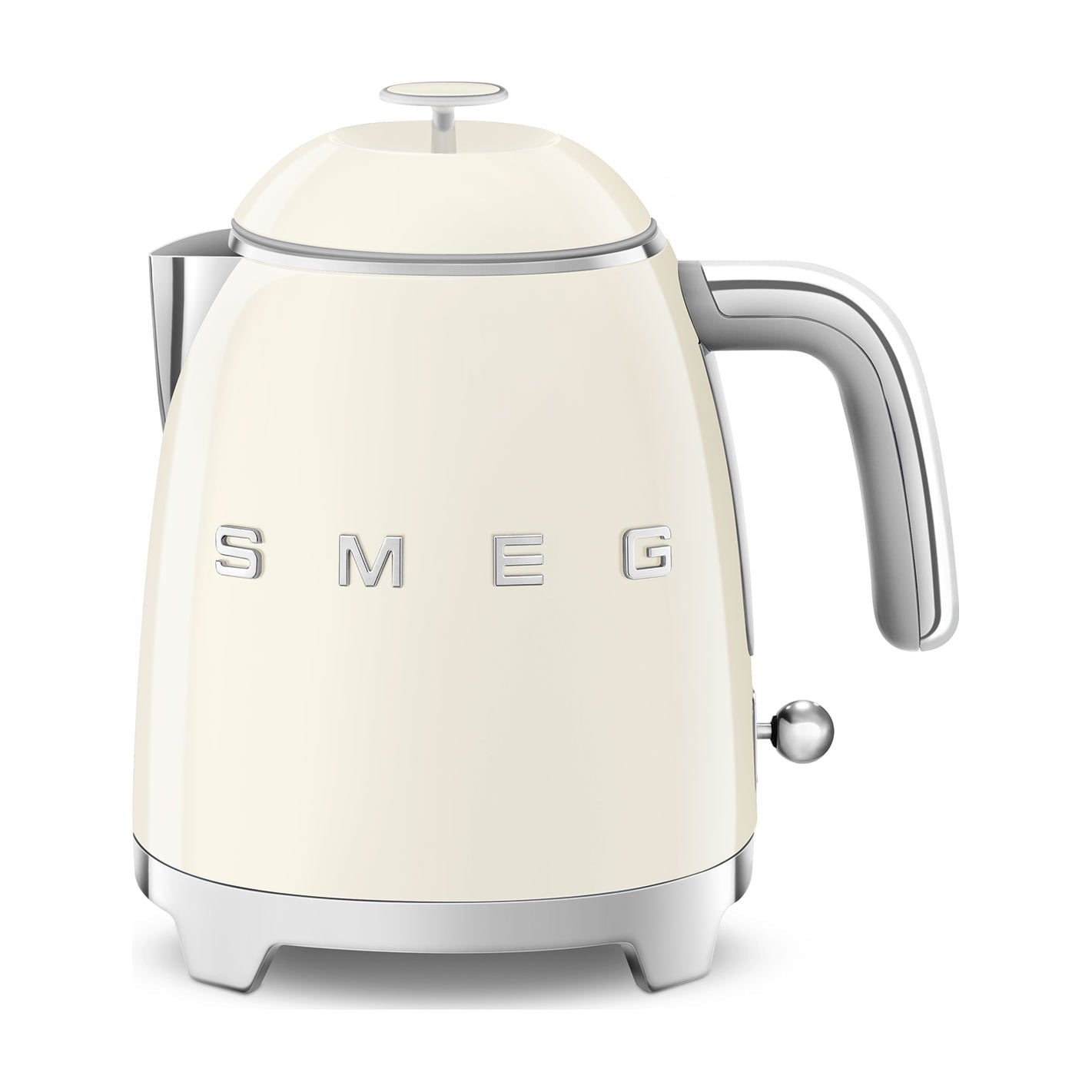 Minihervidor Smeg KLF05CREU de 0,8 l y 1400 W, crema