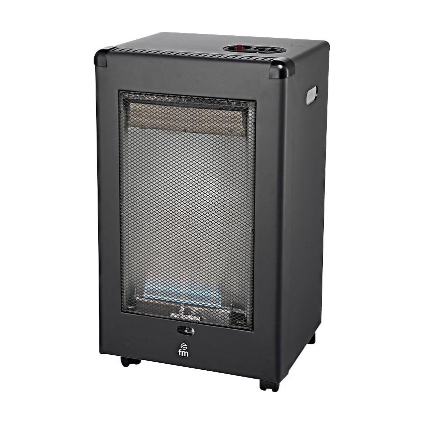 Estufa de gas FM GL-38 de llama azul, 3800 W y 3 potencias