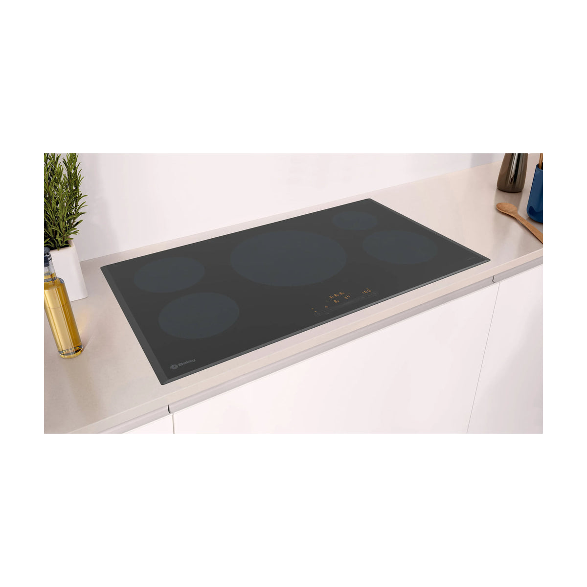 Placa de inducción Balay 3EB997LH de 90 cm con 5 zonas y Home Connect