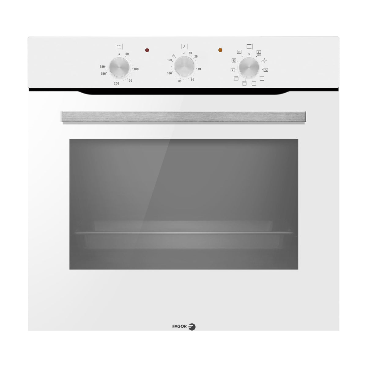 Horno multifunción Fagor 9H-115BB, 77 l, cristal blanco