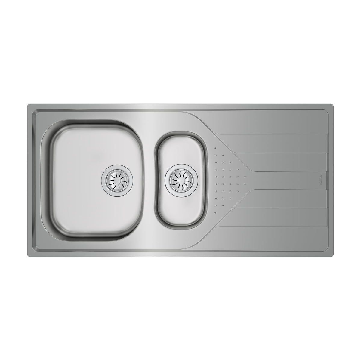 Fregadero Teka Universe 60 T-XP 1½C 1E de acero inoxidable, reversible