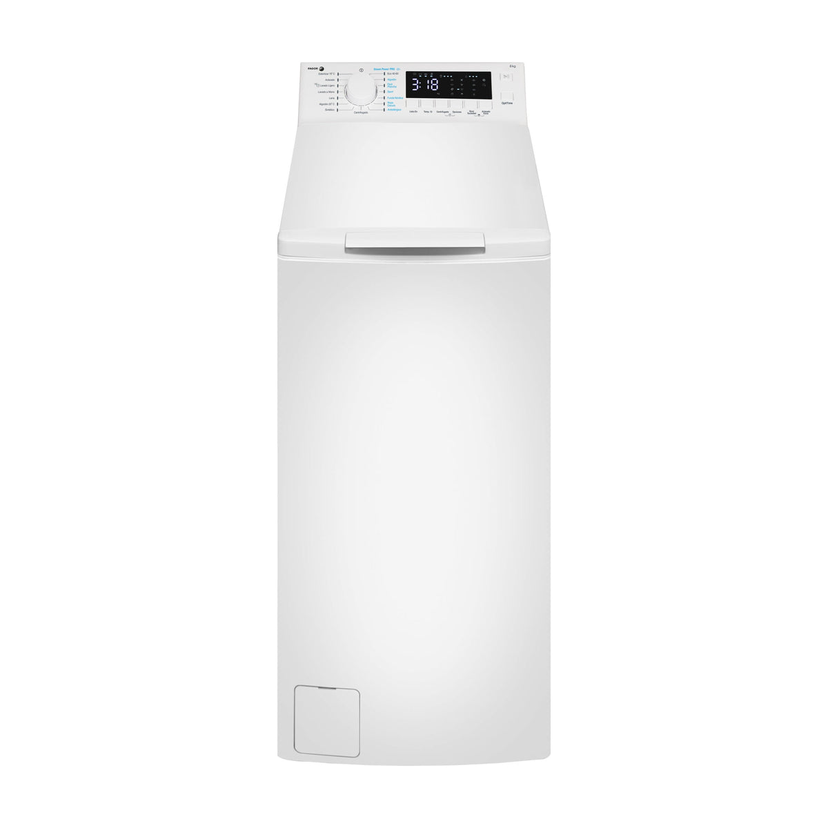 Lavadora de carga superior Fagor 4FET-8013, 8 kg y clase A