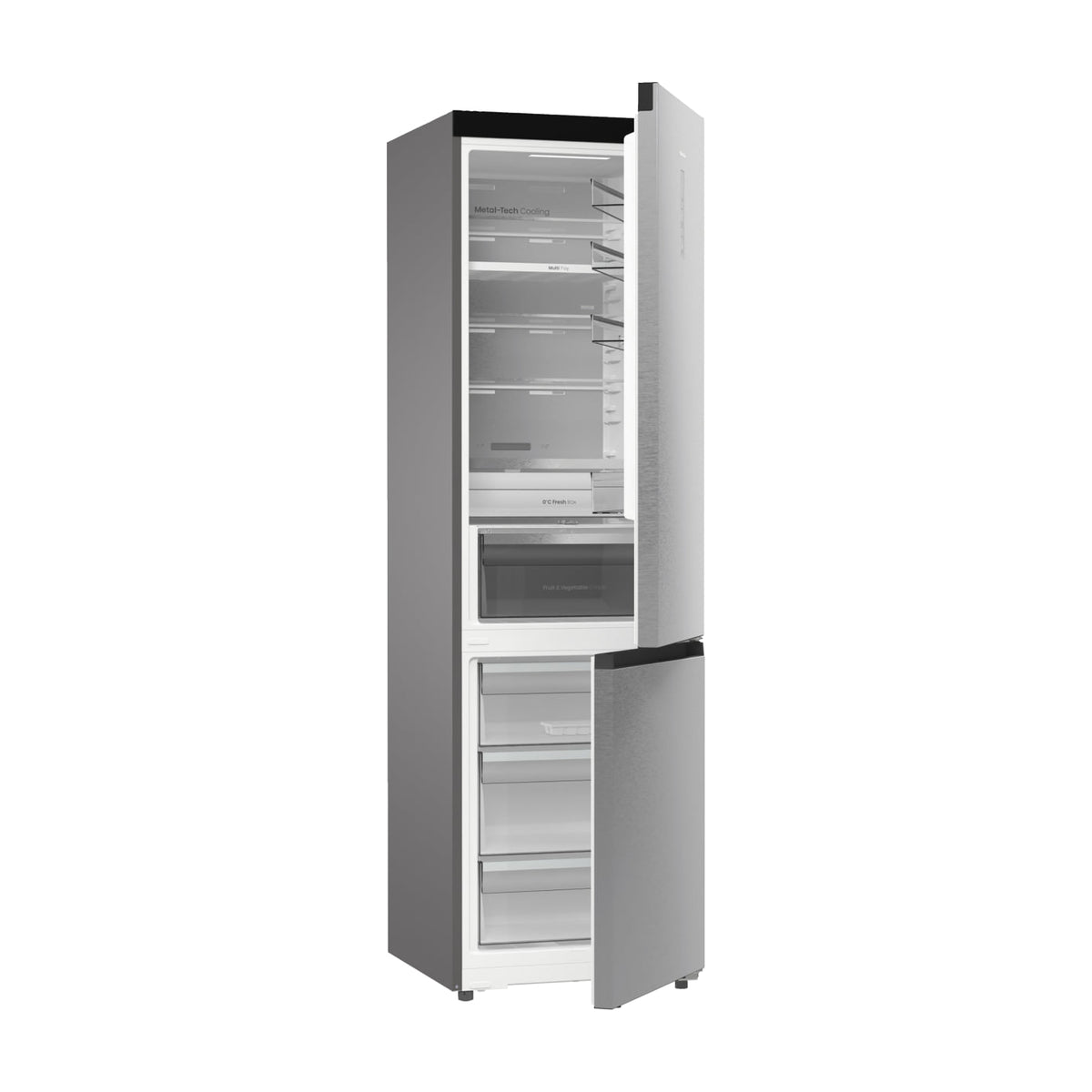 Frigorífico combi Hisense RB5P410SACC de 413 l, Total No Frost