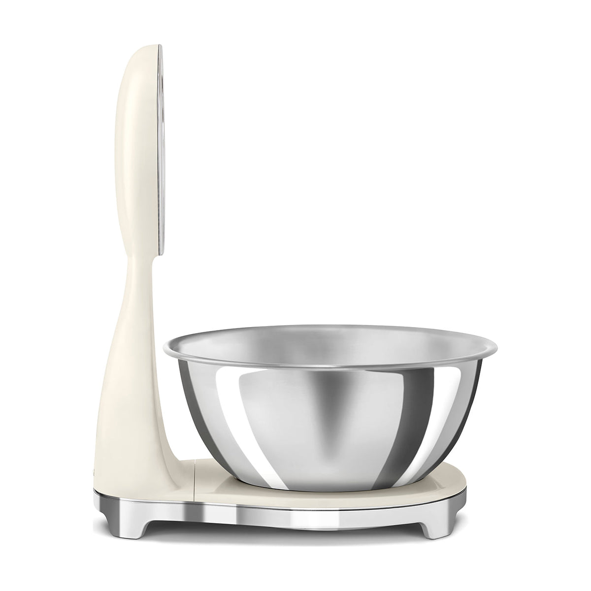 Báscula de cocina Smeg KSF01CRWW analógica y digital, 5 kg, crema