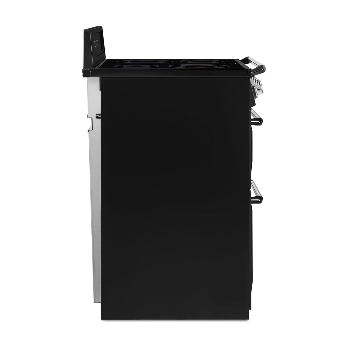 Cocina de inducción Smeg TR62IBL2 de 60 cm con doble horno, negra