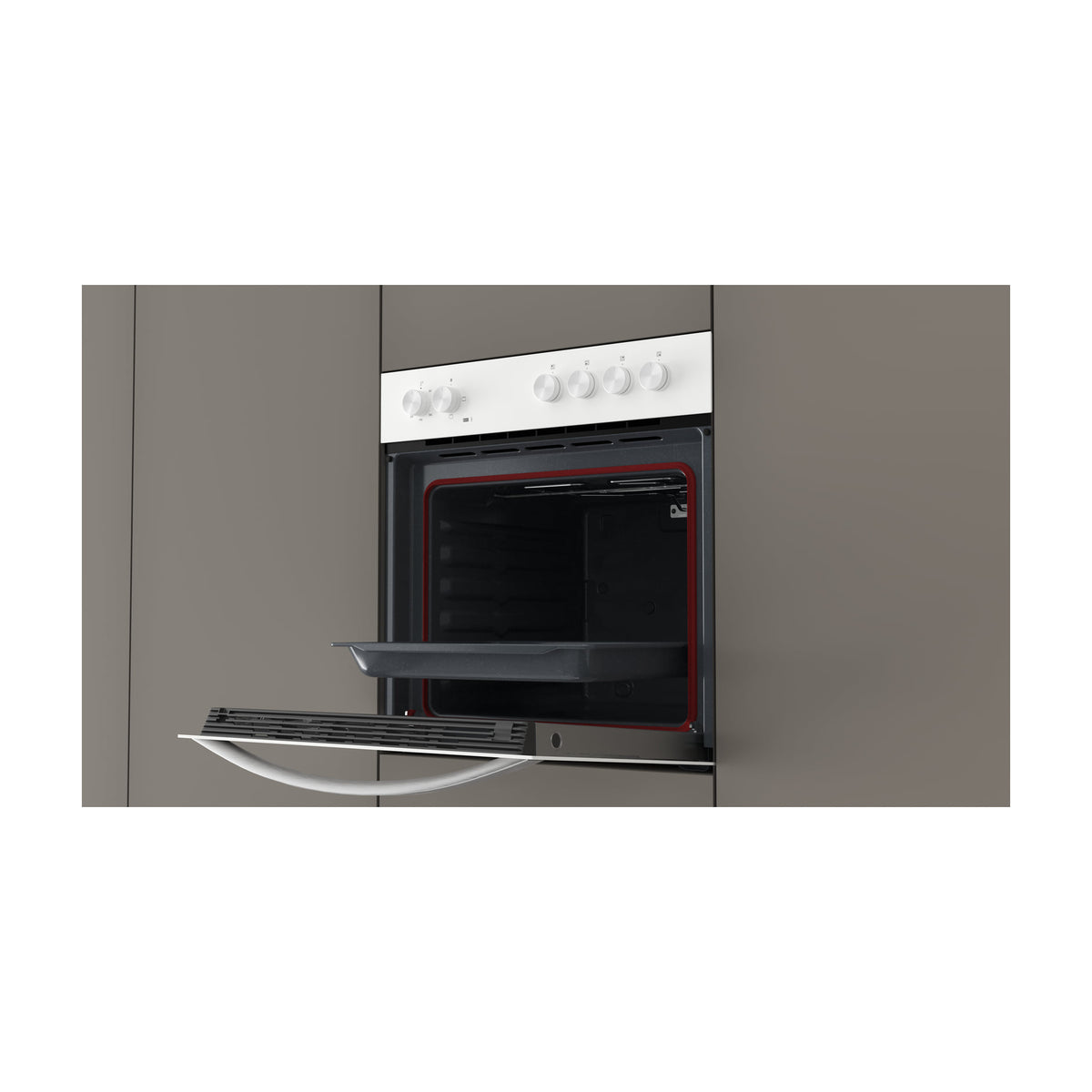 Horno convencional Teka HBE 4900 ME WH, 72 l, blanco