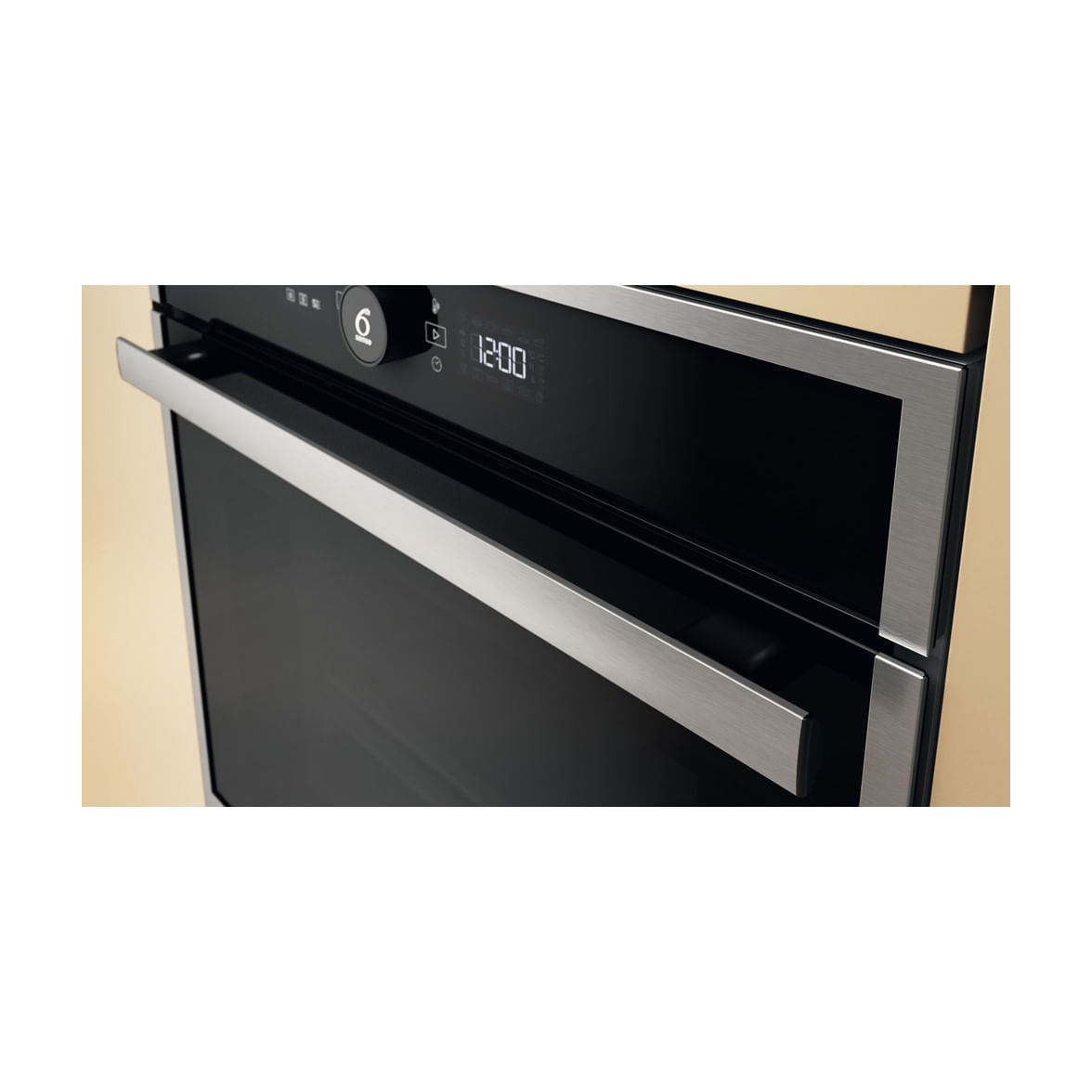 Horno multifunción Whirlpool WOI4S8HM1SXA de 73 l con vapor Steam+