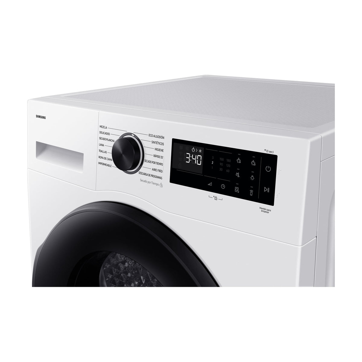 Secadora Samsung DV90DG52A0AEEC de 9 kg con bomba de calor y Wi-Fi