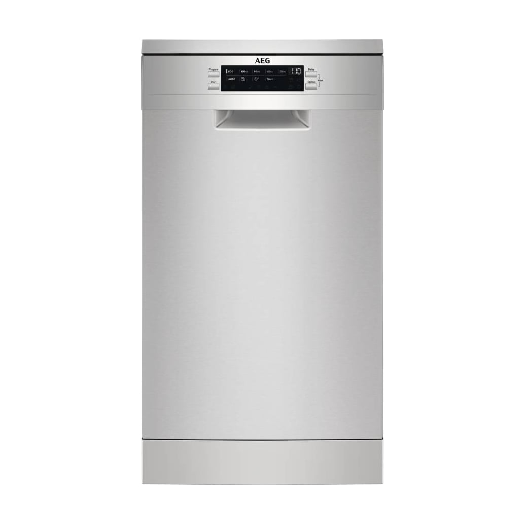 Lavavajillas AEG FFB73527ZM de 45 cm y 10 cubiertos, inox antihuellas