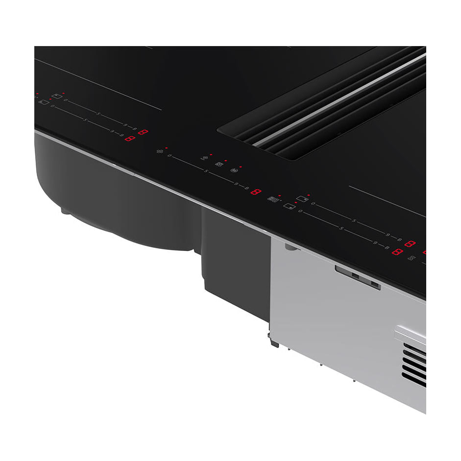 Placa con extractor LG CCH7D3227BR de 83 cm y doble zona flexible
