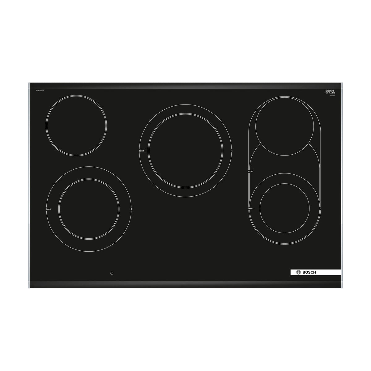 Placa vitrocerámica Bosch PKM875DP1D de 80 cm y 5 zonas