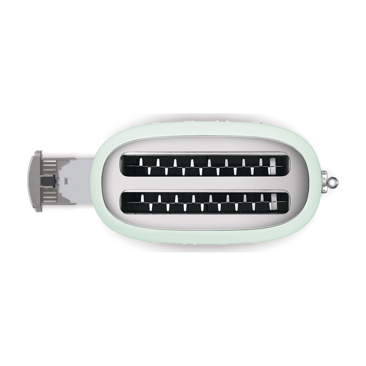 Tostadora Smeg TSF02PGEU de 4 rebanadas, verde pastel
