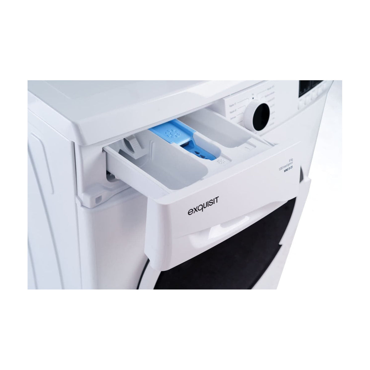 Lavadora Exquisit WME 8120 Intelligence de 8 kg y 1200 rpm