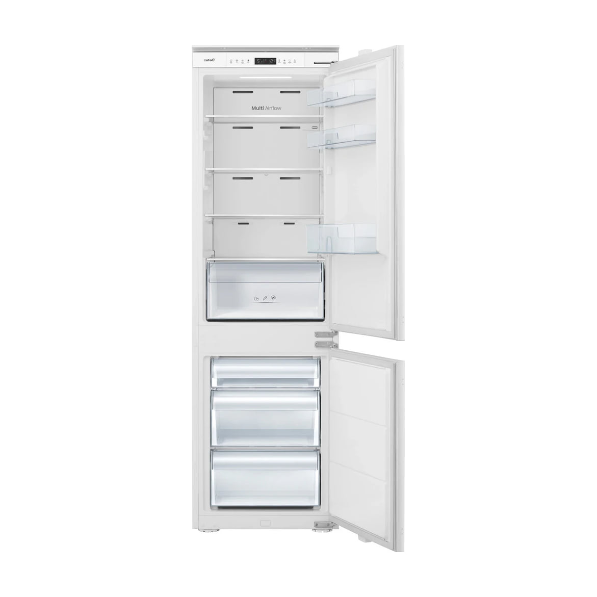 Frigorífico combi CATA CI-54178 NF SL integrable, Total No Frost, 252 l
