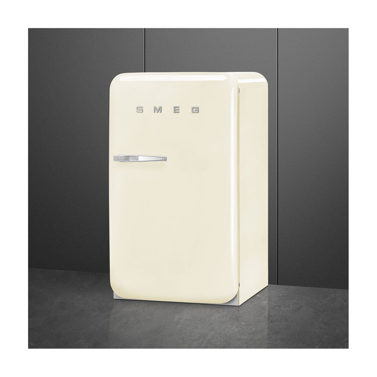 Frigorífico de una puerta Smeg FAB10RCR6, 122 l, crema