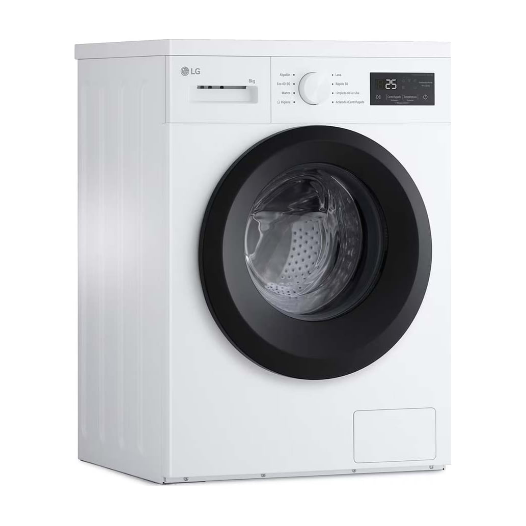 Lavadora LG F4A10S8NWK de 8 kg y 1400 rpm