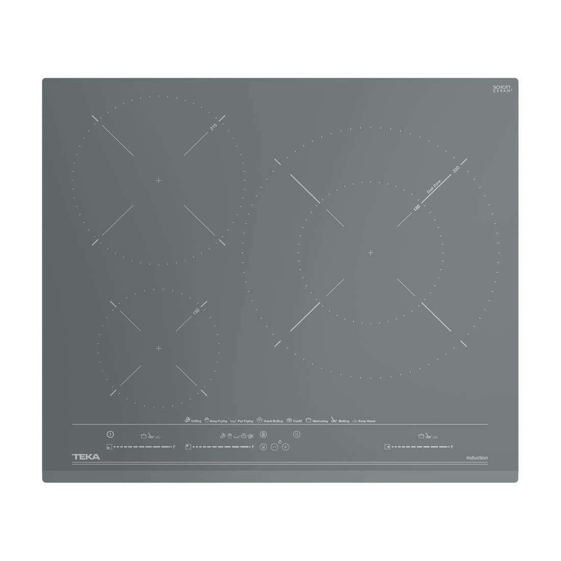 Placa de inducción Teka IZC 63630 ST MST de 60 cm y 3 zonas