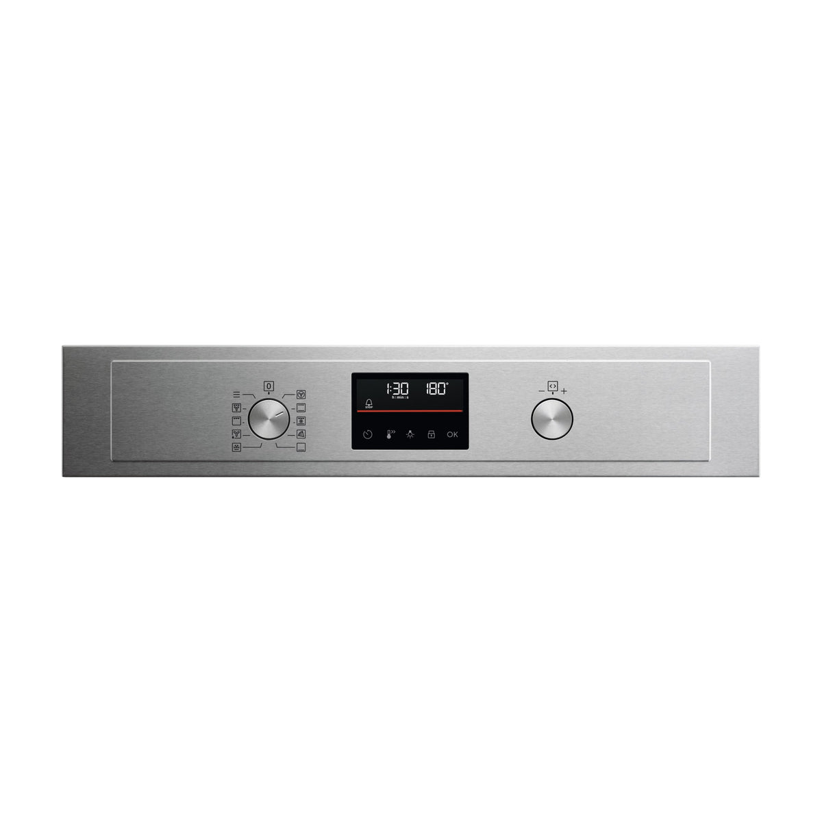 Horno multifunción Electrolux EOF4P56X pirolítico de 72 l, inox antihuellas