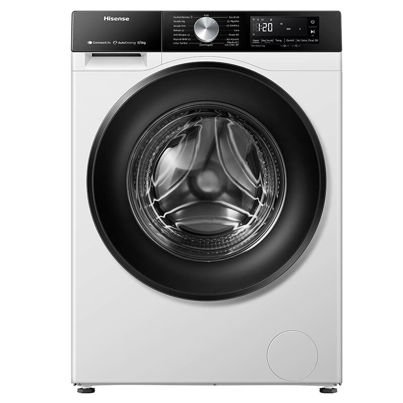 Lavasecadora Hisense WD3S8043BW3 8Kg