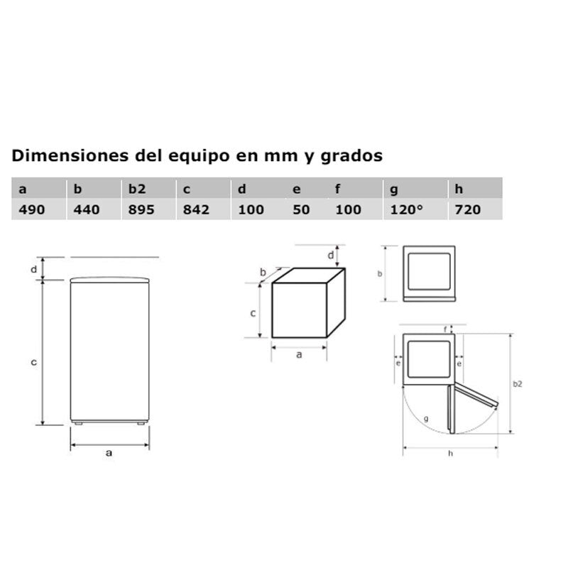 Vinoteca Exquisit WS1-24-GTE-030G Negro (1)