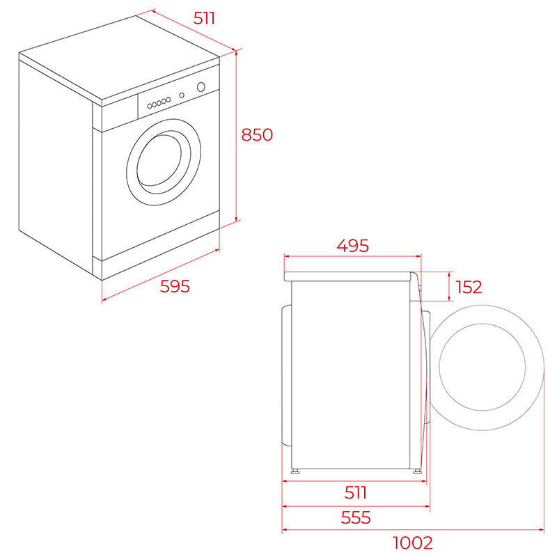 Lavadora Teka WMK40940 9Kg (1)