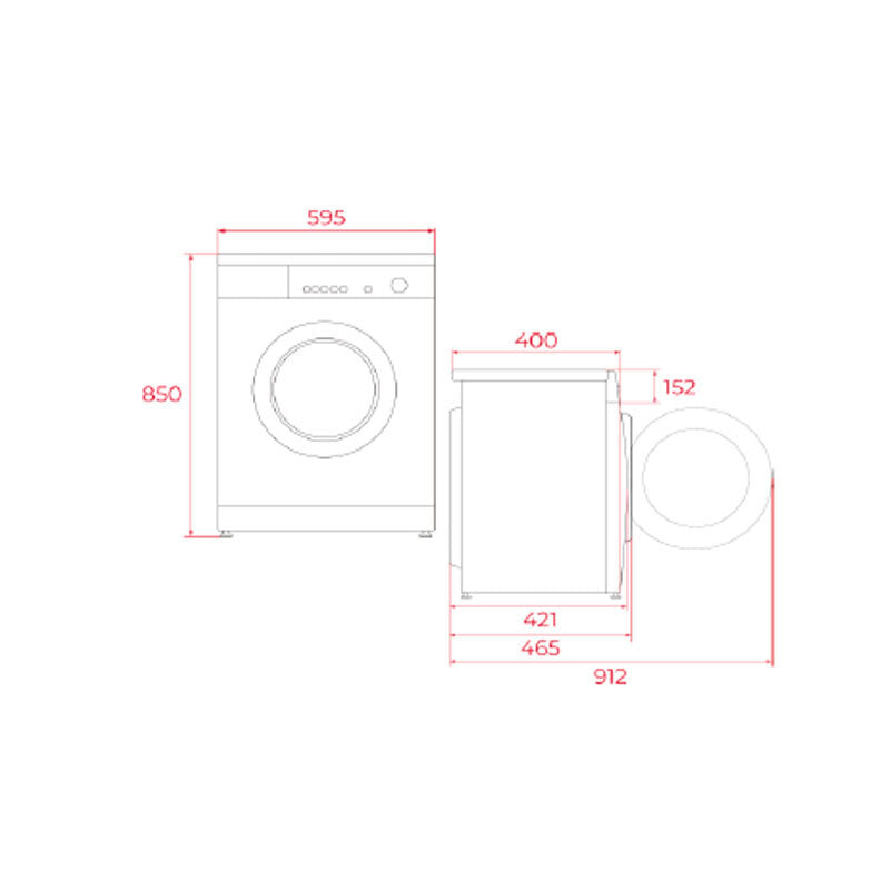 Lavadora Teka WMK40740 7Kg (1)