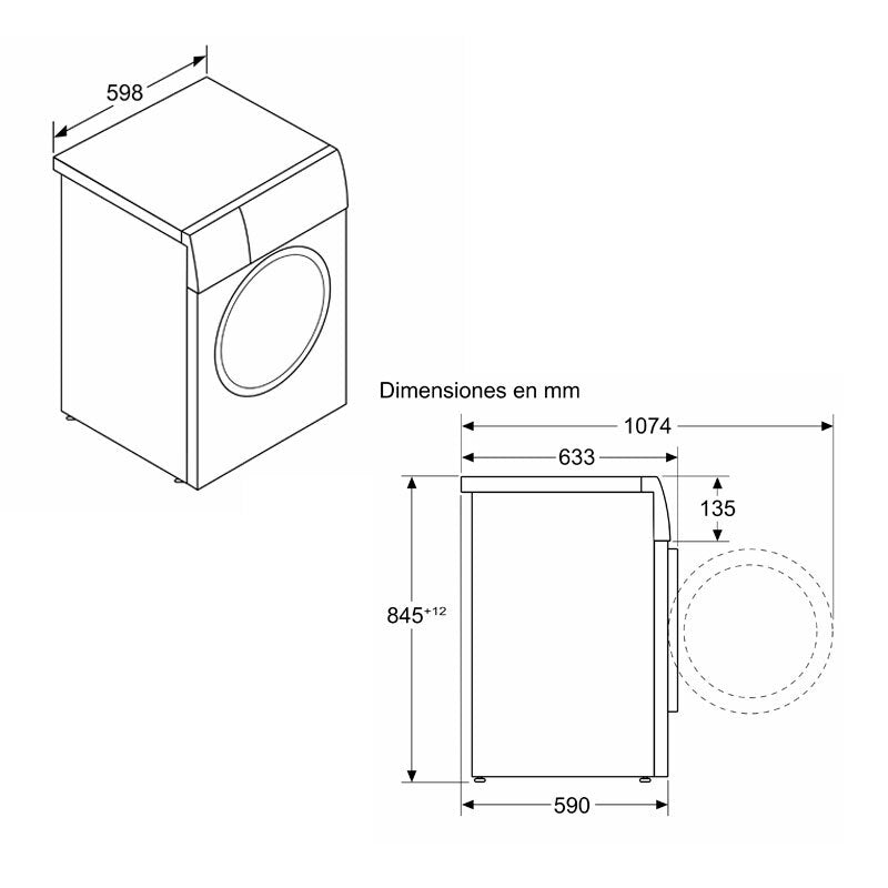 Lavadora Siemens WG56H2AXES 10Kg (1)