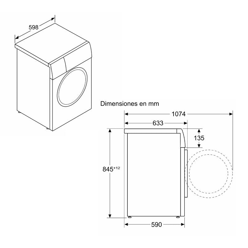 Lavadora Siemens WG56H2A0ES 10Kg (1)